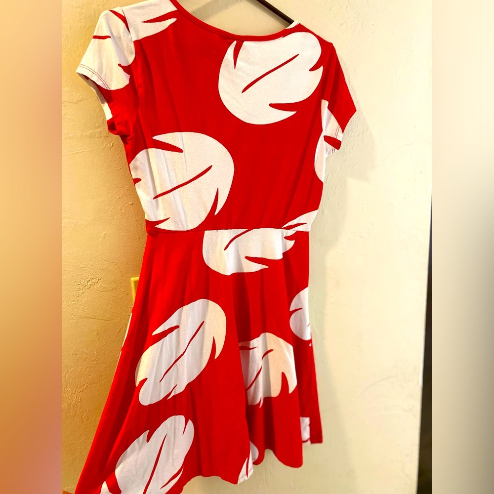 Disney Lilo & Stitch Red Skater Dress - Women’s Medium